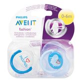 Avent Soother Fashion Mom & Dad 0-6 Months